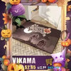 Soft Tie-Dye Leaf Print Non-Slip Area Rug