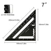 7-Inch Aluminum Alloy Triangle Speed Square Ruler