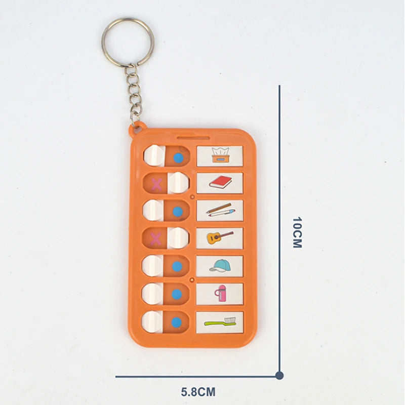 Reusable Kids Chore Chart with Daily Task Checklist