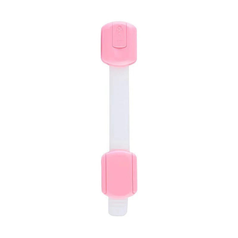 Adjustable Child Safety Cabinet Locks with Adhesive Strips