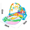 Baby Kick and Play Piano Tummy Time Mat with Detachable Toys