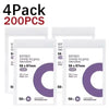 Un pack de 4 manchons de protection contenant 200 cartes de différentes tailles et duretés