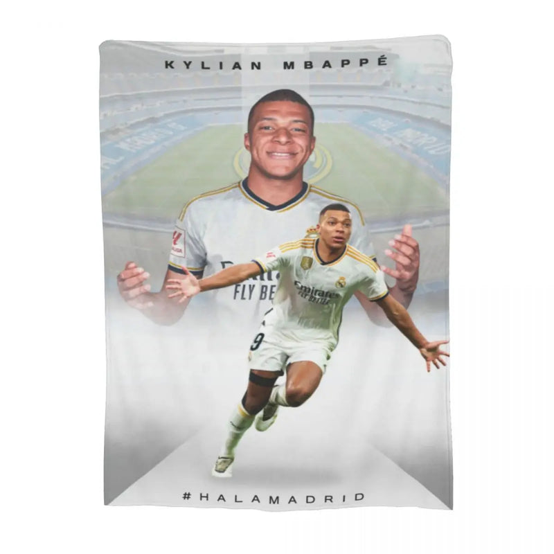 Manta de Fútbol para Fans de Mbappé
