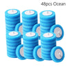 Disposable Toilet Brush Replacement Heads - No-Dead-Angle Cleaning
