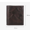 Vintage Genuine Leather Bifold Wallet