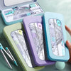 7-Piece Geometry Set with Compass and Ruler