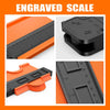 Adjustable Contour Gauge with Lock – 3-in-1 Profile Duplicator for Precise Marking