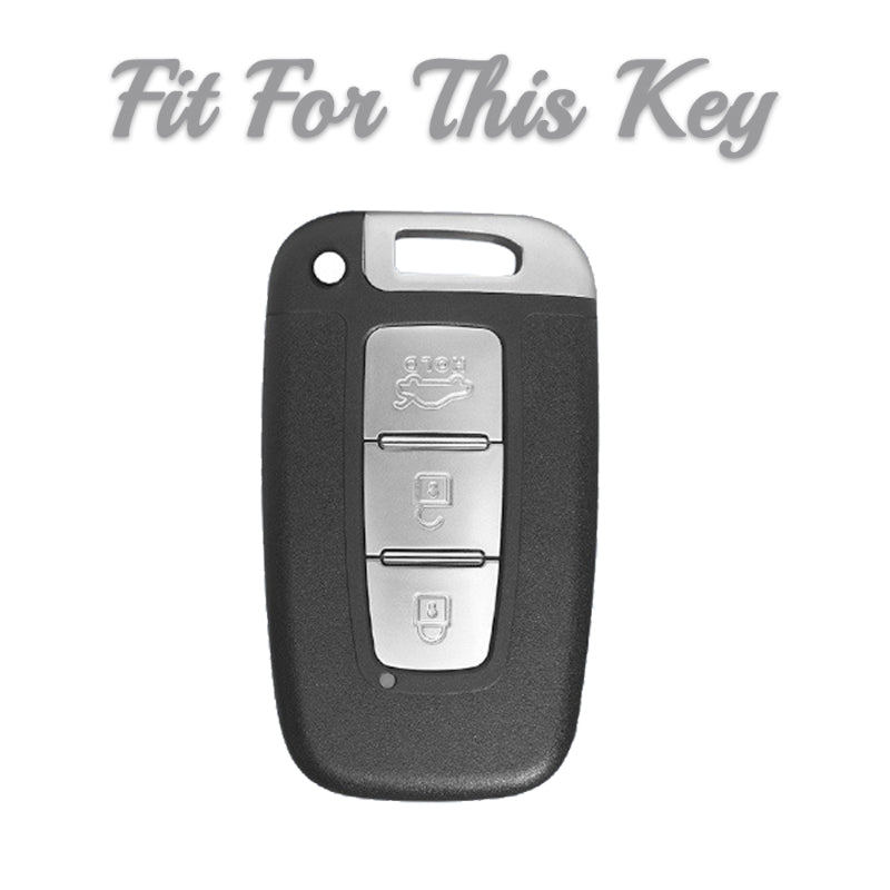 Multi-Color Button Car Key Cover