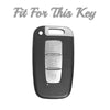Multi-Color Button Car Key Cover
