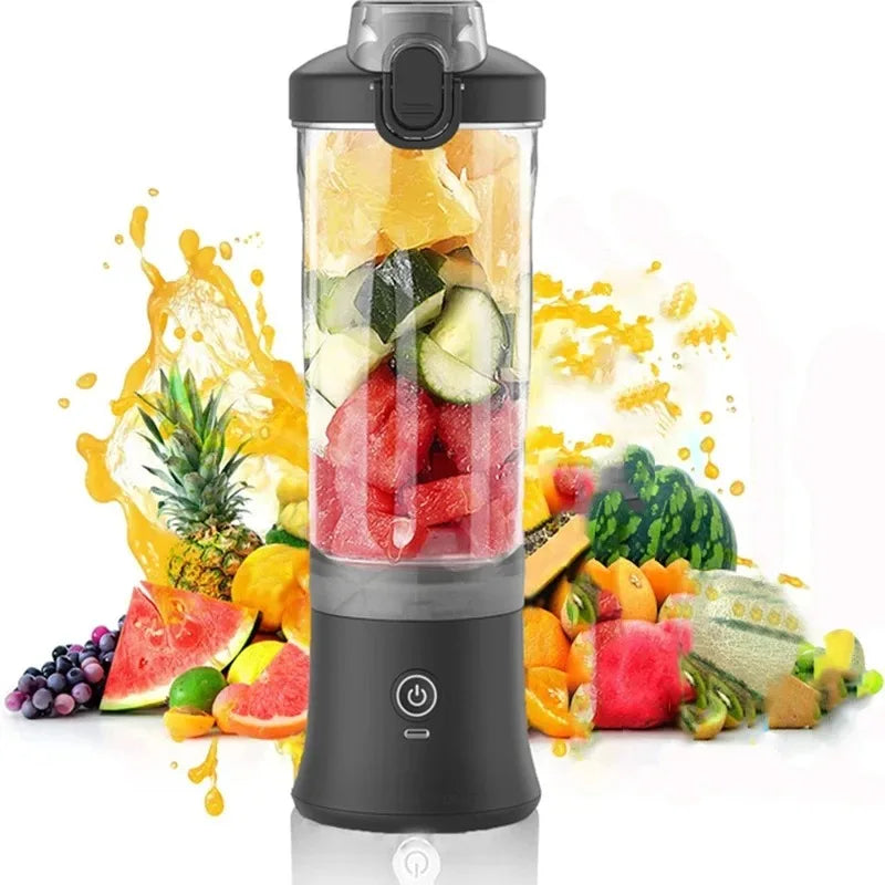 Portable Electric Fruit Juicer Blender