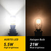 T15/912/921 LED Reverse Light Bulbs – 6000K White, Canbus Error-Free (2 Pack)