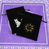 Black Velvet Tarot Card Storage Bag