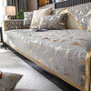 Luxury Chenille Sofa Cover with Anti-Slip Backing