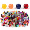 Colorful Round Glass Beads for Jewelry Making