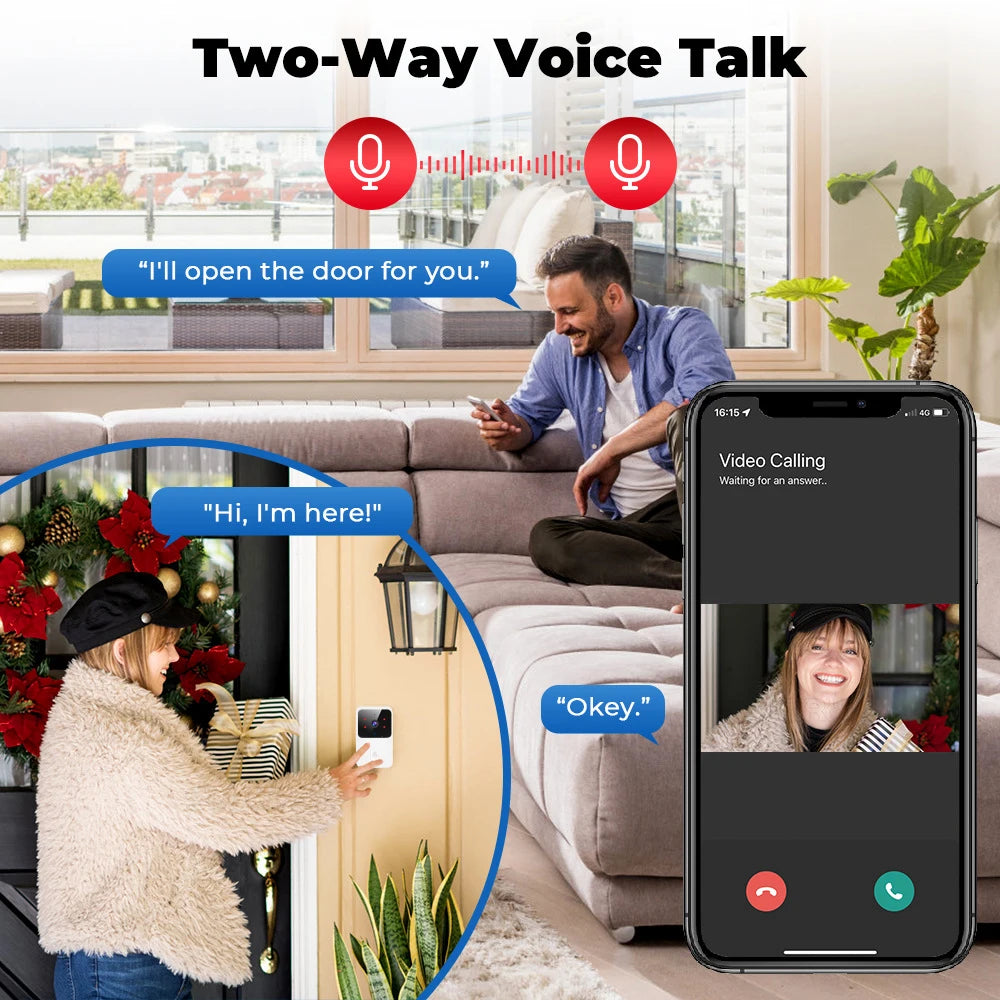WiFi Video Doorbell Security Camera