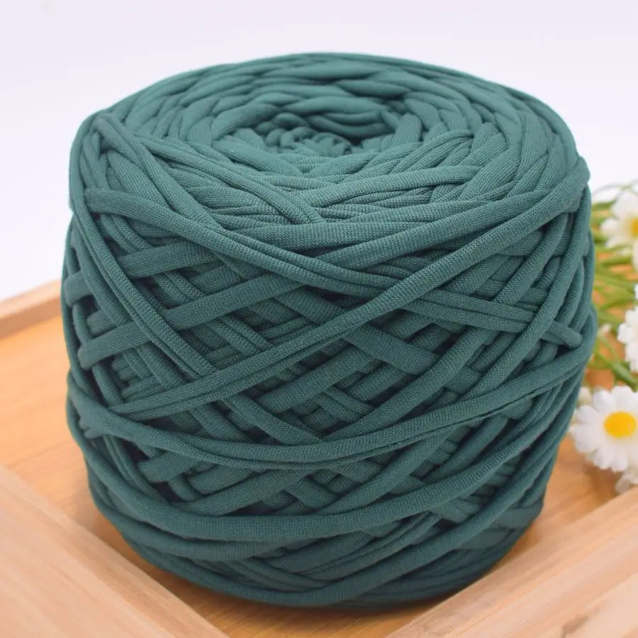 Recycled Polyester T-Shirt Yarn for Knitting and Crafting