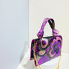 Sequin Floral Evening Clutch with Chain