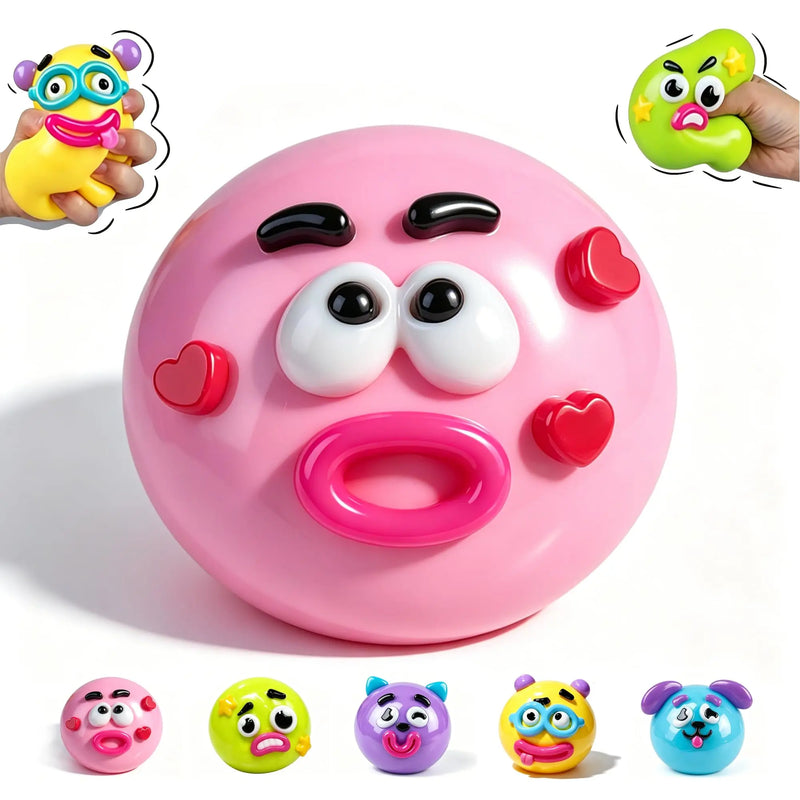 Dog Face Swap Squishy Toy