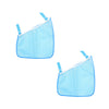 Light blue mesh organizer for strollers and carriers