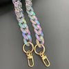 Iridescent Acrylic Chunky Chain Strap for Bags & Jewelry