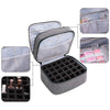 Double-Layer Portable Nail Polish Organizer