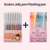 Retractable Glitter Gel Pens