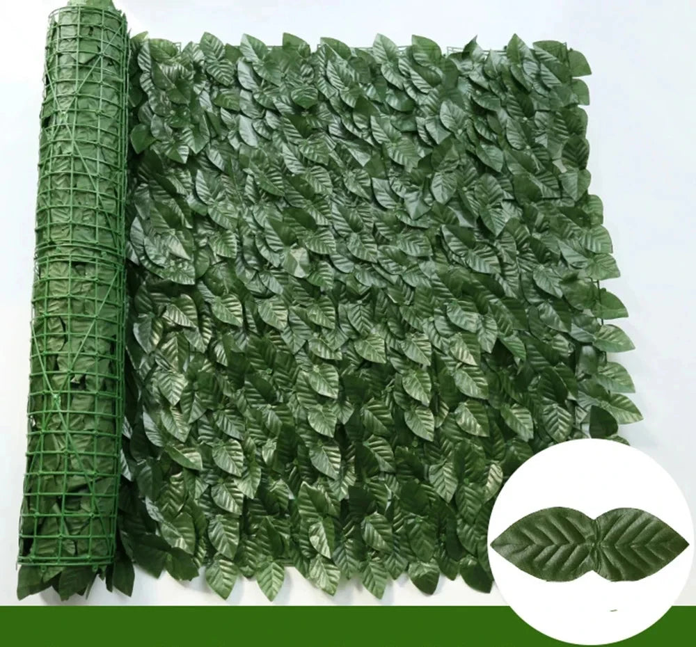 Artificial Ivy Hedge Fence Panels
