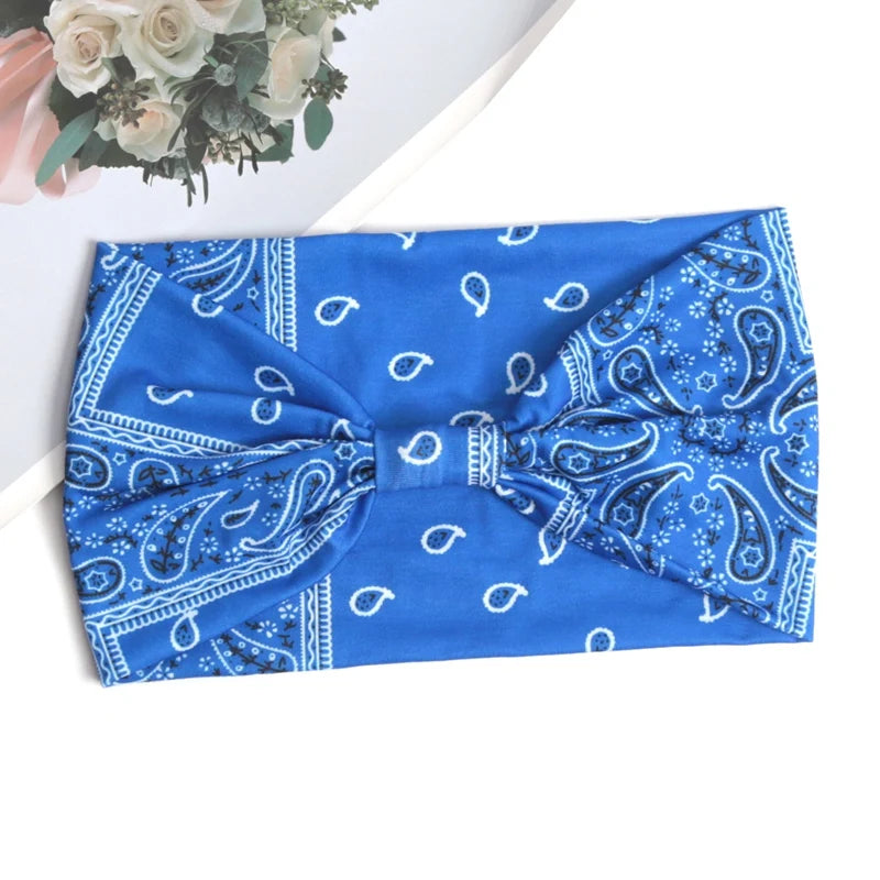 Bohemian Elastic Headbands for Hair & Yoga