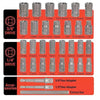32-Piece Broken Bolt & Screw Extractor Set