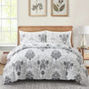 Gothic Skull & Damask Comforter Cover Set