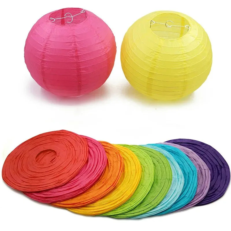 Round Paper Lantern for Festive Decor