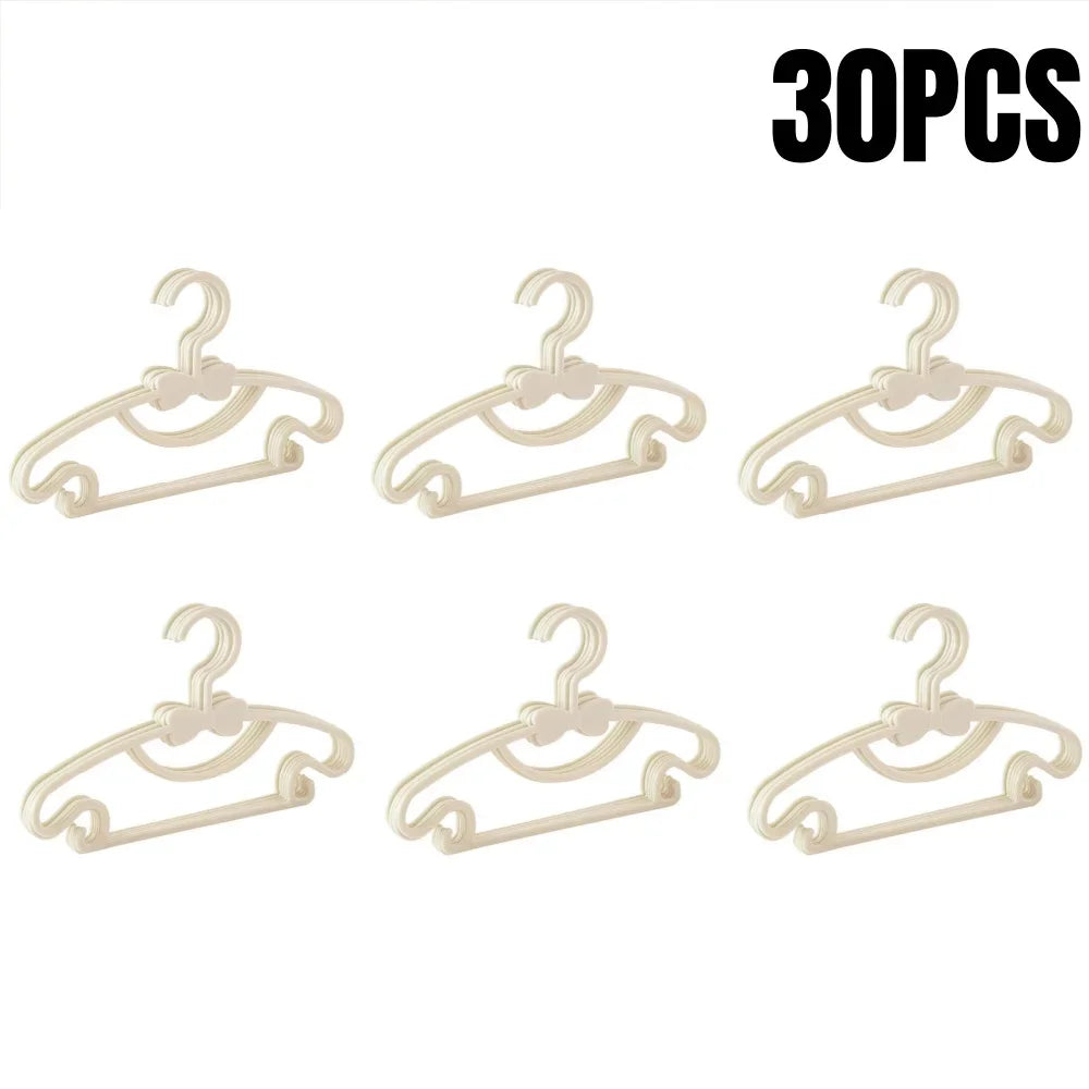 Space-Saving Kids' Anti-Slip Clothes Hangers (Set of 5/10/20/30/50)