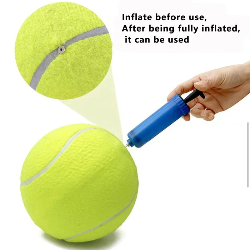 Giant Inflatable Tennis Ball for Dogs
