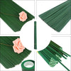 Bendable Iron Wire Flower Stems with Floral Tape