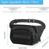 Adjustable Oxford Waist Pack for Running and Outdoor Activities