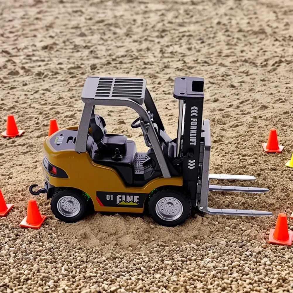 1:64 Scale Remote Control Forklift with Bluetooth and Realistic Lifting