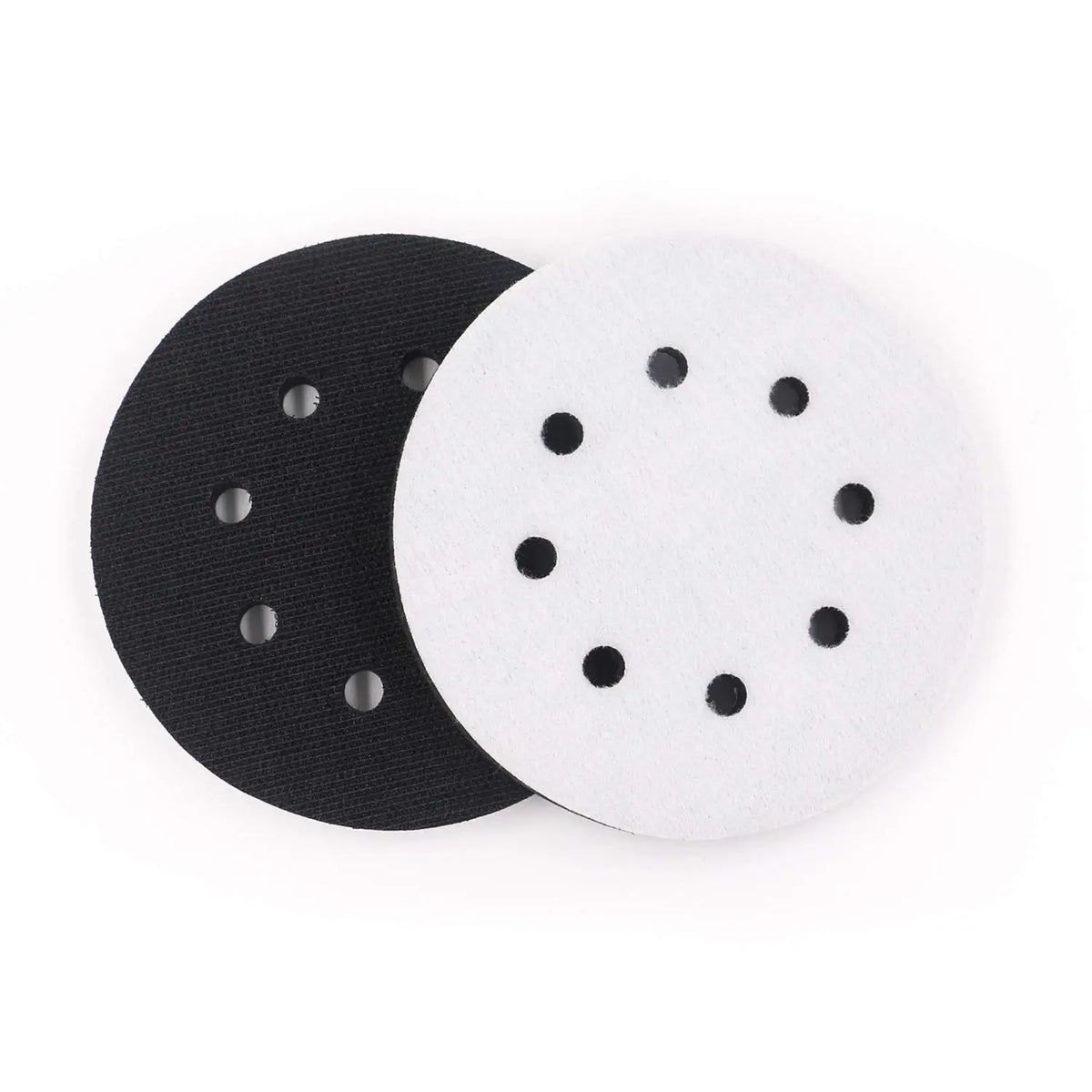 5-Inch Soft Density Interface Pad with Hook and Loop Backing for Sanders