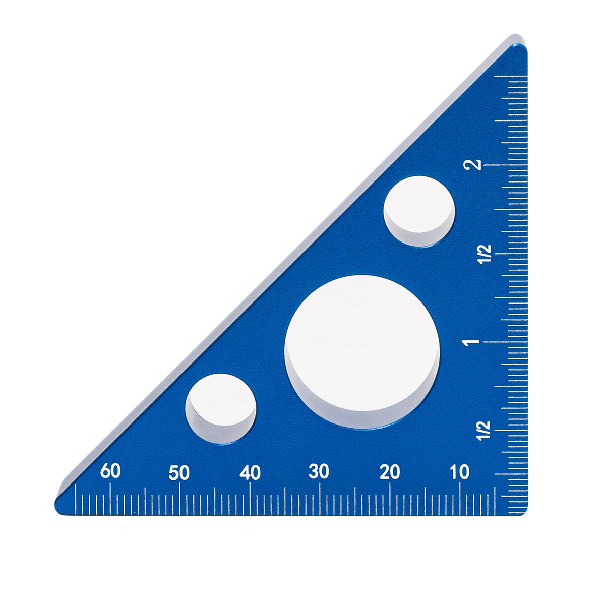 Aluminum Triangle Ruler with Dual Scales