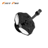 Black CNC aluminum gas cap for Honda CRF110 and CRF125 motorcycles.
