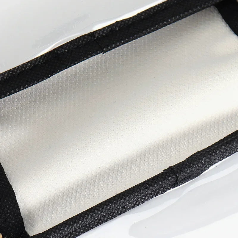Leopard Print Transparent Makeup Bag with Waterproof Zipper