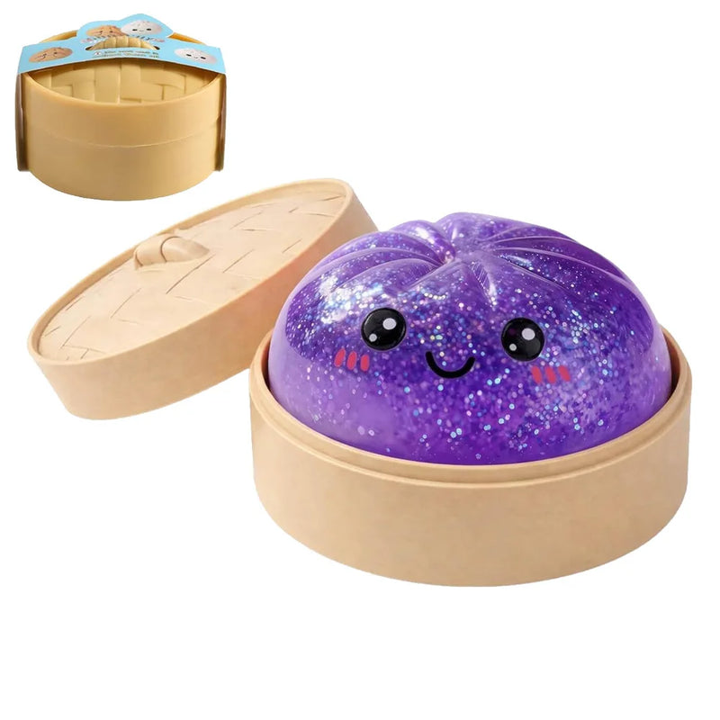 Glitter Dumpling Squishy Stress Relief Toy