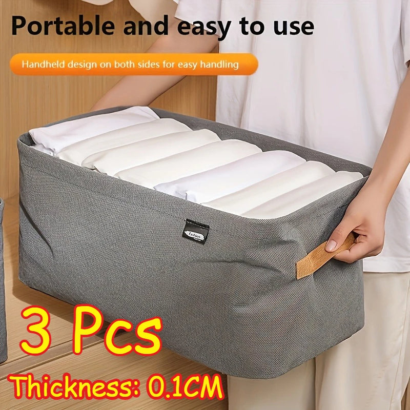 Foldable Non-Woven Fabric Closet Organizer Box