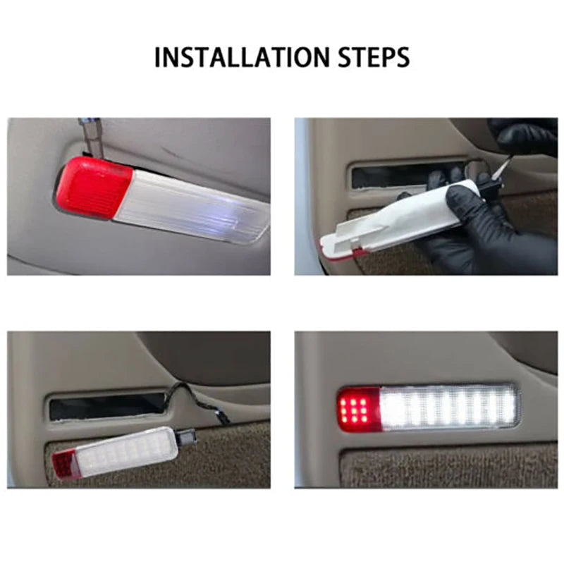 LED Interior Door Panel Lights for GM Trucks & SUVs (Pair)