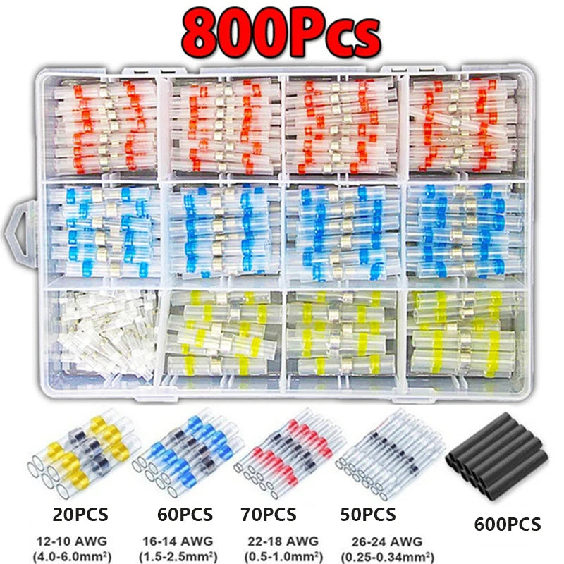 Waterproof Solder Seal Wire Connectors Kit