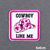 Encouraging Embroidery Iron-On Patches for Clothing and Accessories
