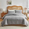Quilted Plaid Coverlet Bedspread