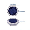 Solar Powered LED Step and Path Lights with Auto On/Off