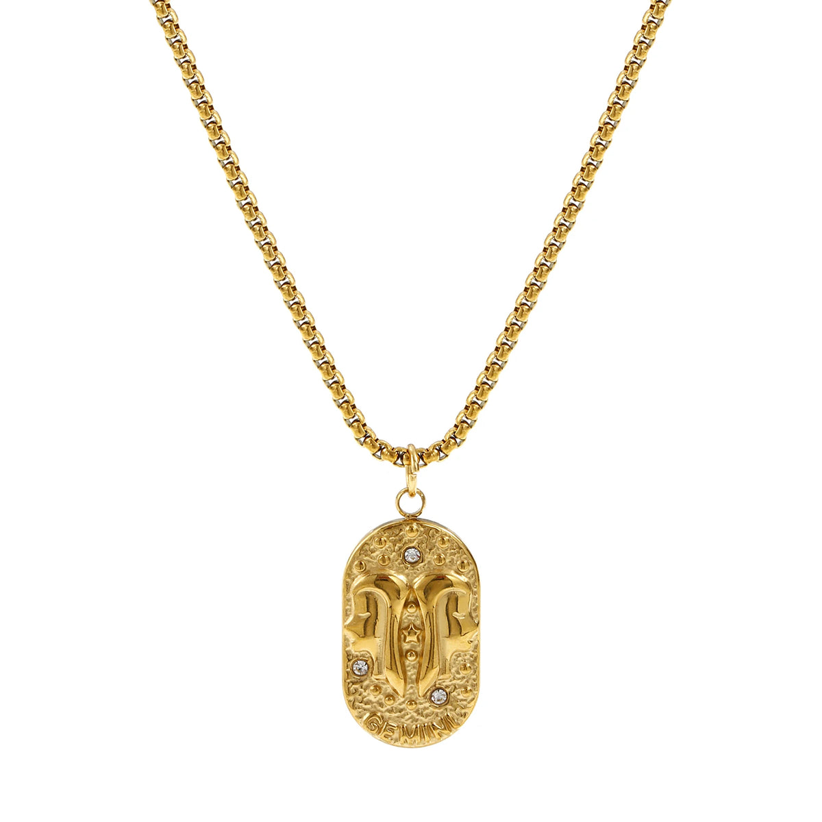 18K Gold Plated Constellation Pendant Necklace