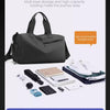 Versatile Travel Gym Bag with Wet/Dry Separation
