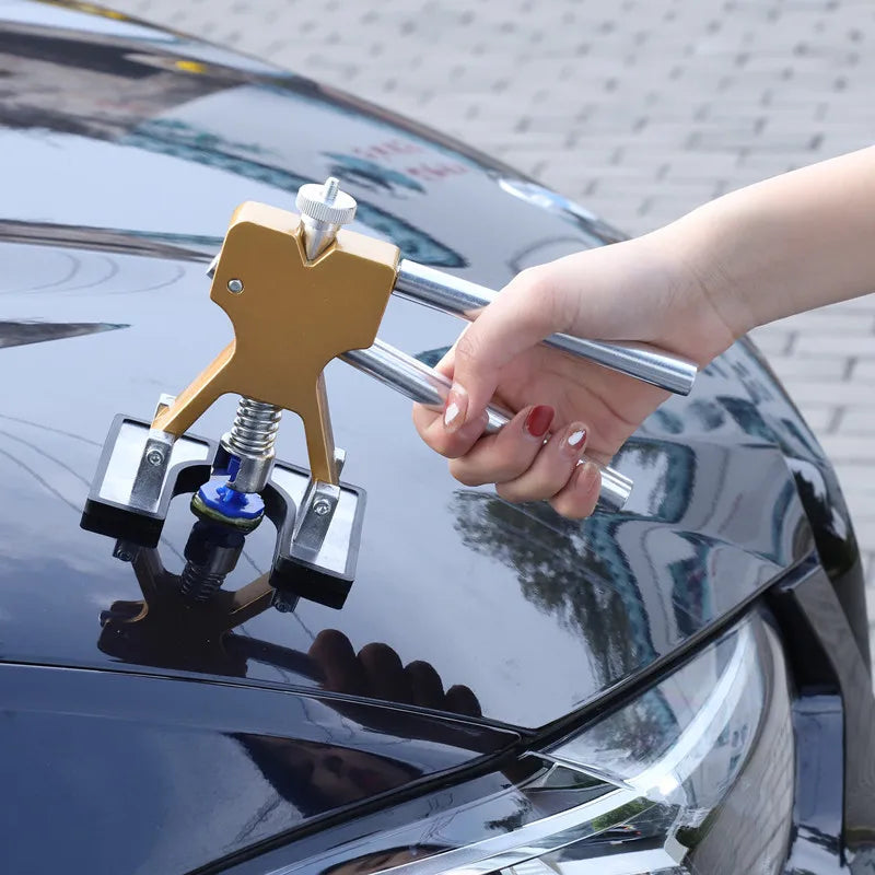 Paintless Dent Repair Kit with Suction Cups and Puller